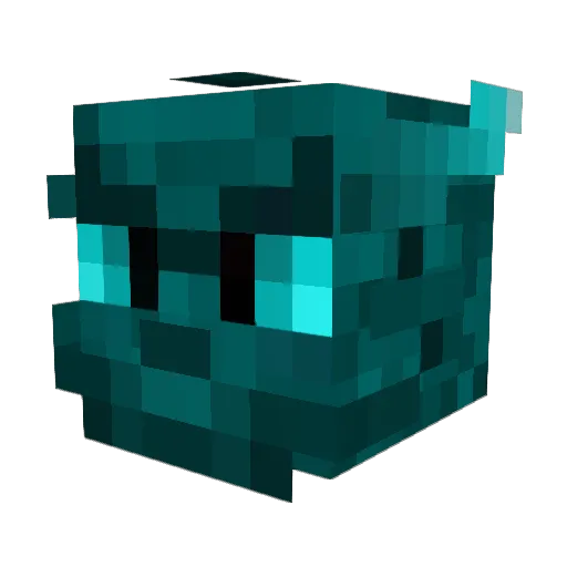 trey_shark26 Minecraft avatar head, 3D render