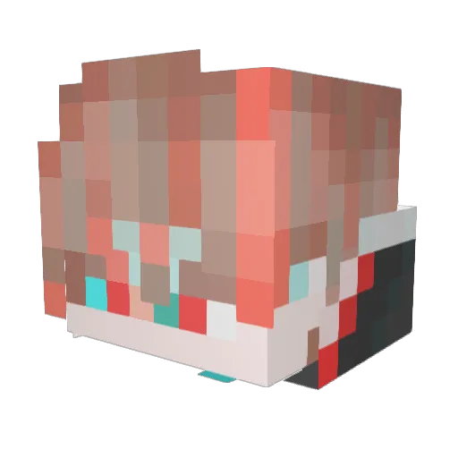 treybutalsochloe Minecraft avatar head, 3D render