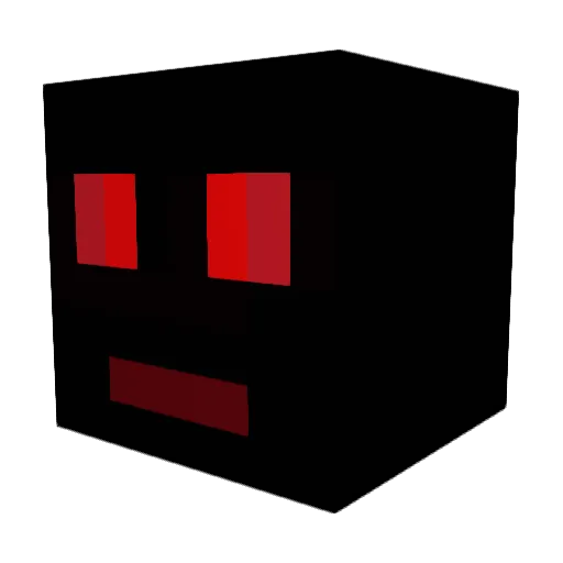 trgta Minecraft avatar head, 3D render
