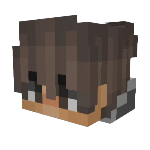 triassictamer Minecraft avatar head, 3D render