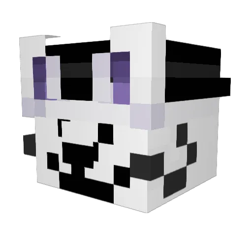 tricky_tony Minecraft avatar head, 3D render