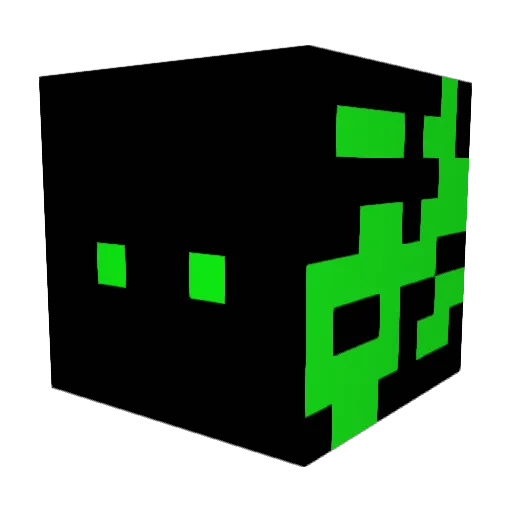 trigamacid Minecraft avatar head, 3D render
