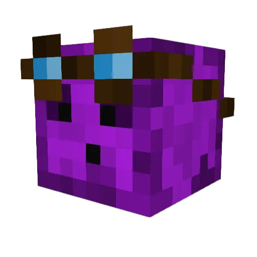 triggerstorm Minecraft avatar head, 3D render