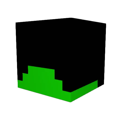trillcolson Minecraft avatar head, 3D render