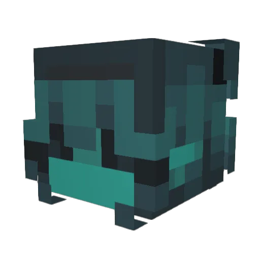 trin1279 Minecraft avatar head, 3D render