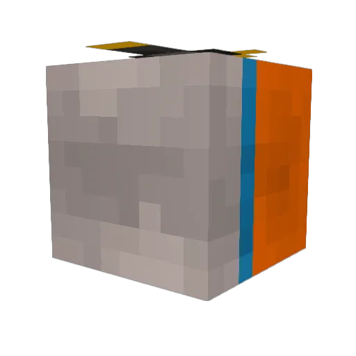 trink233 Minecraft avatar head, 3D render