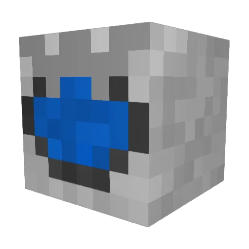 triolef Minecraft avatar head, 3D render