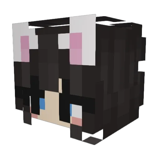 triple_goon Minecraft avatar head, 3D render