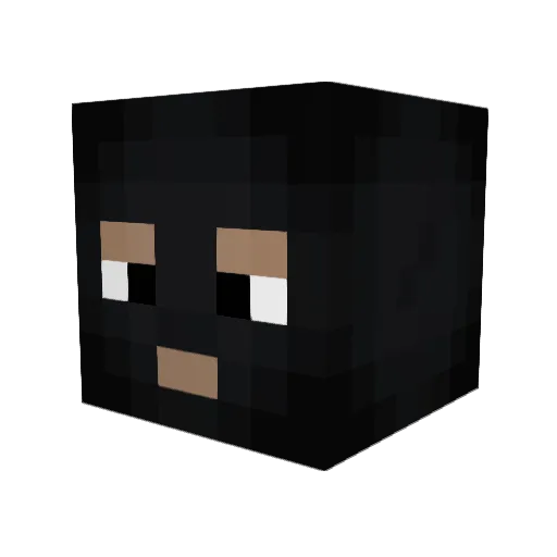triple_tt3 Minecraft avatar head, 3D render