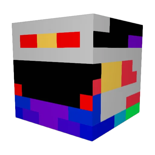 triplecrown09 Minecraft avatar head, 3D render