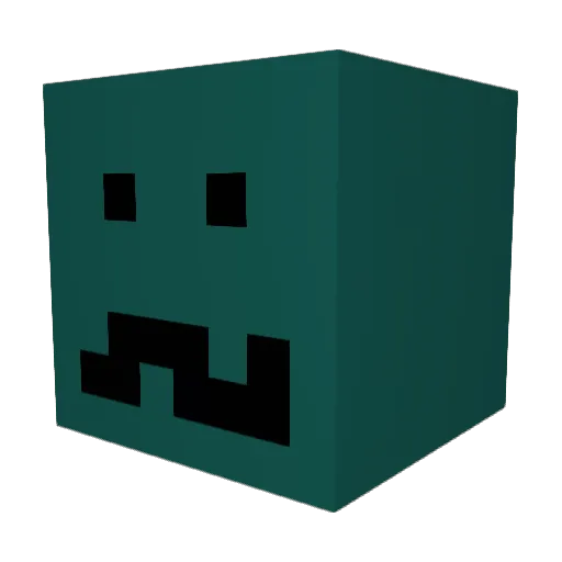 tripledonk22 Minecraft avatar head, 3D render