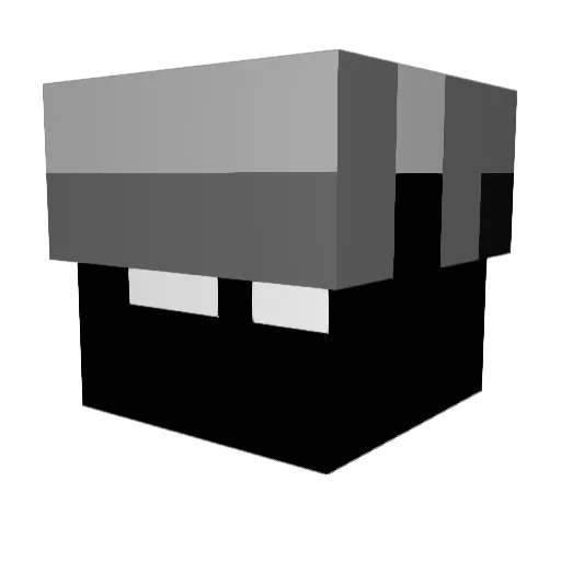 tripplepancake Minecraft avatar head, 3D render
