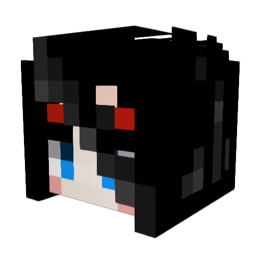trippycat33 Minecraft avatar head, 3D render