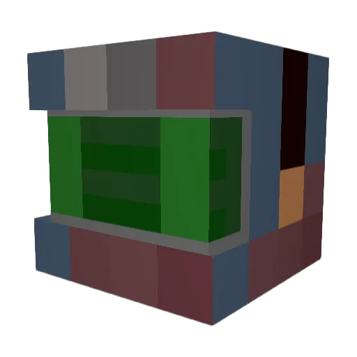 tripslip_ Minecraft avatar head, 3D render