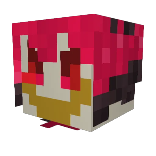 tripswitches Minecraft avatar head, 3D render