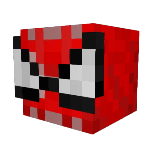trissie2 Minecraft avatar head, 3D render