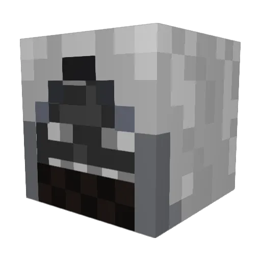trist308 Minecraft avatar head, 3D render