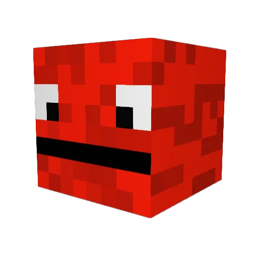 tristanmuffin Minecraft avatar head, 3D render