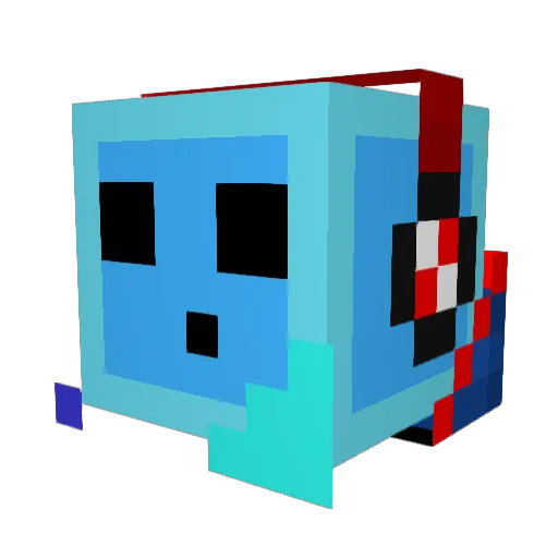 tristansolo2006 Minecraft avatar head, 3D render