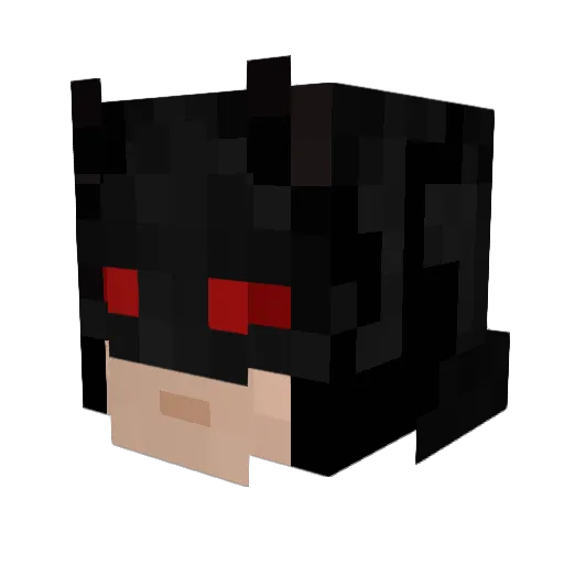 tristenGMR Minecraft avatar head, 3D render