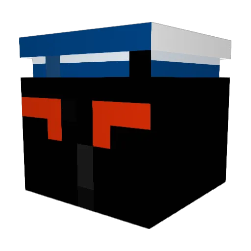 triston822 Minecraft avatar head, 3D render