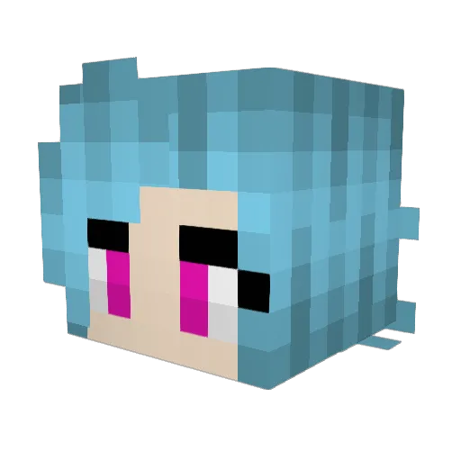 trizoteam11 Minecraft avatar head, 3D render