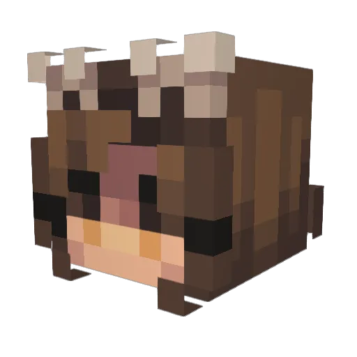trizzler_ Minecraft avatar head, 3D render