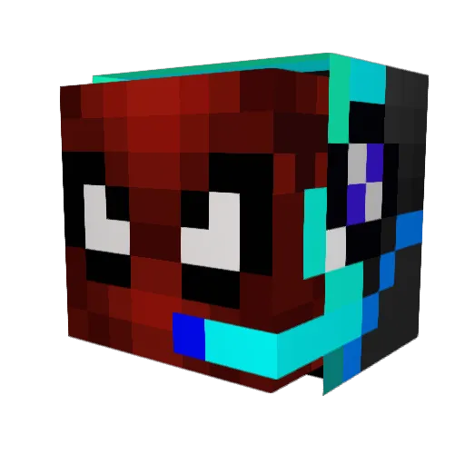 trk_yasar Minecraft avatar head, 3D render