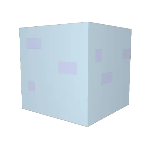 trksnauj Minecraft avatar head, 3D render