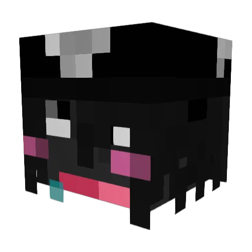trlyquince Minecraft avatar head, 3D render