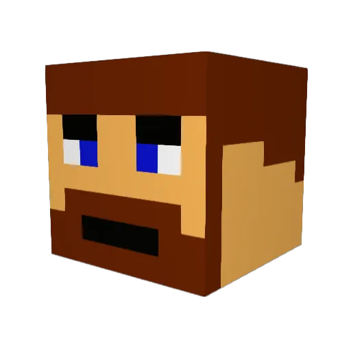 troeser8 Minecraft avatar head, 3D render
