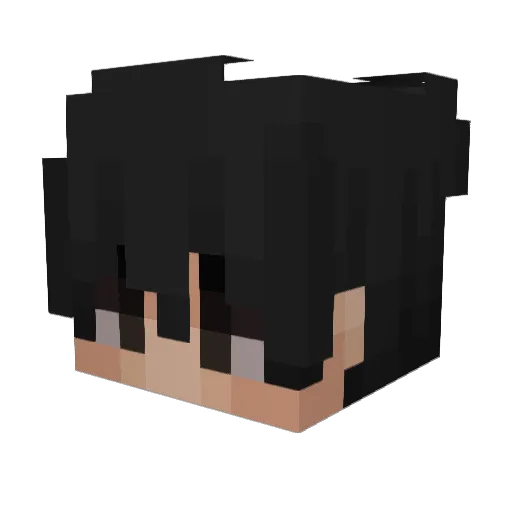 trofhis Minecraft avatar head, 3D render