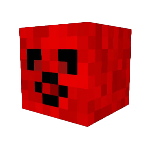 troll2005 Minecraft avatar head, 3D render