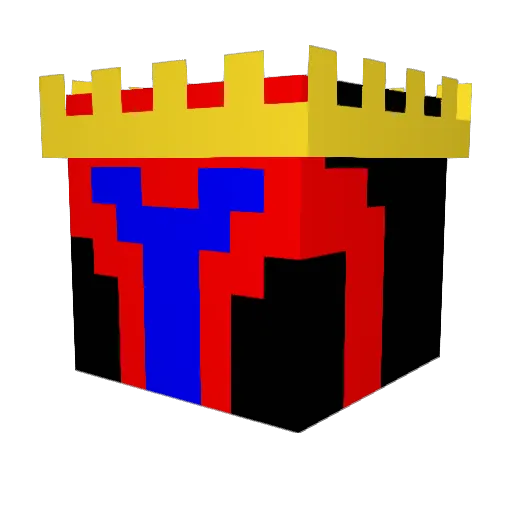 trollingking68 Minecraft avatar head, 3D render