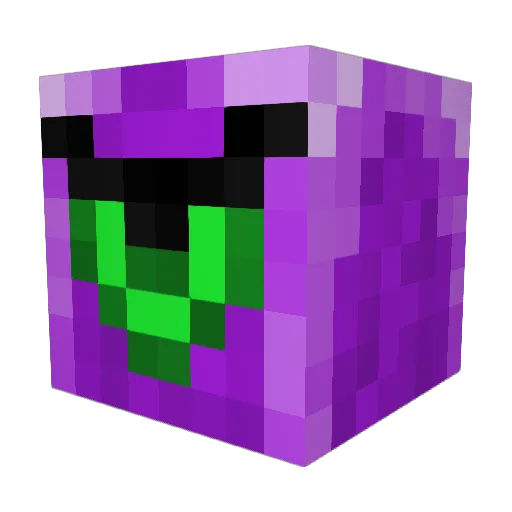 tromz Minecraft avatar head, 3D render