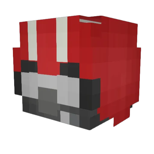 troolish Minecraft avatar head, 3D render