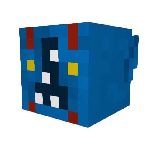 troy57690 Minecraft avatar head, 3D render