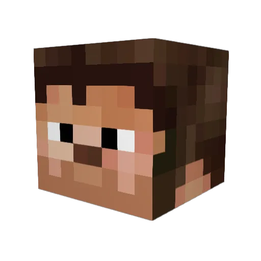troykus87 Minecraft avatar head, 3D render