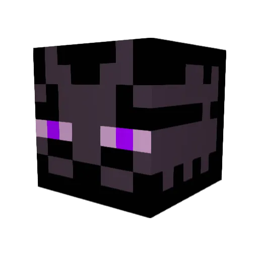 trslimshady Minecraft avatar head, 3D render