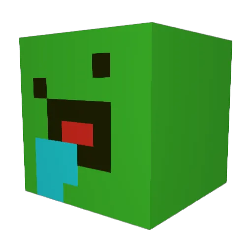 trtlboss123 Minecraft avatar head, 3D render