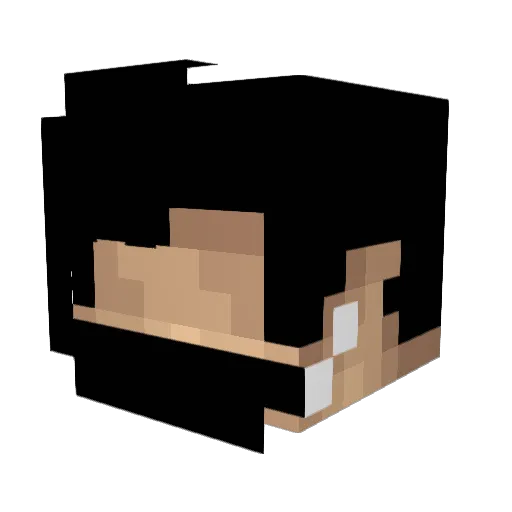 truSoren Minecraft avatar head, 3D render