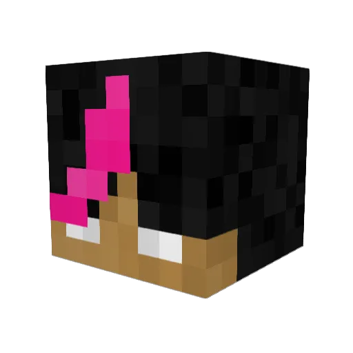 trucosmic101 Minecraft avatar head, 3D render