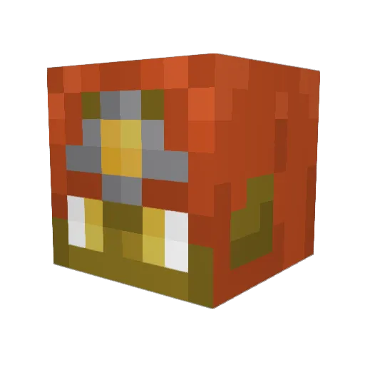 true_stonefoot Minecraft avatar head, 3D render