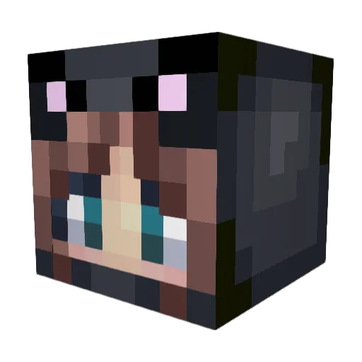 truealpha1270 Minecraft avatar head, 3D render