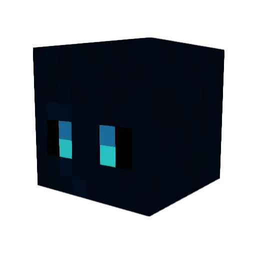 truedavid Minecraft avatar head, 3D render
