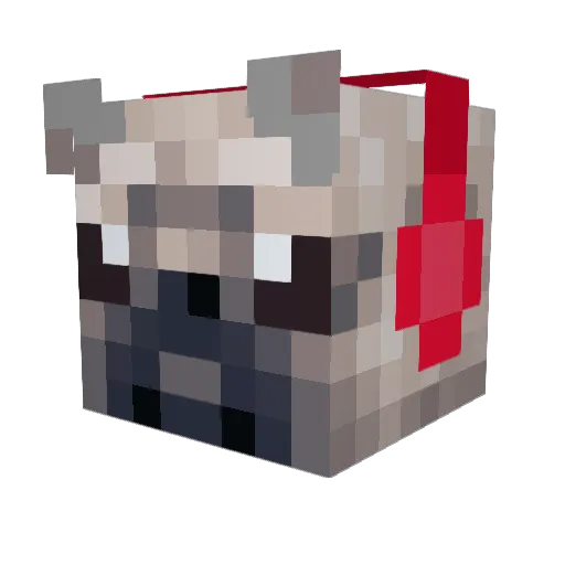 truepugger901 Minecraft avatar head, 3D render