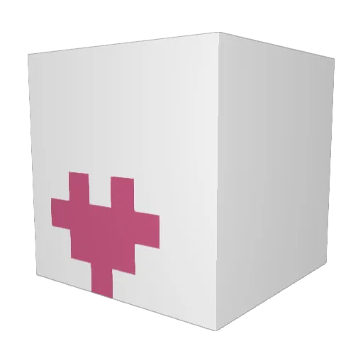 trufail Minecraft avatar head, 3D render