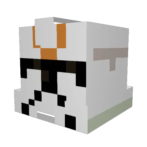 truisticprince Minecraft avatar head, 3D render