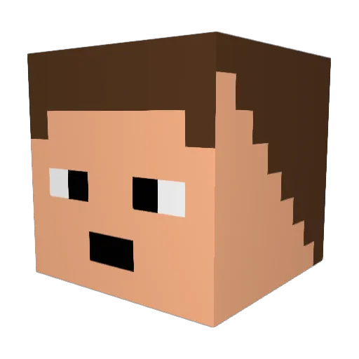 truitt1229 Minecraft avatar head, 3D render