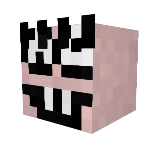 trunkyzeb Minecraft avatar head, 3D render